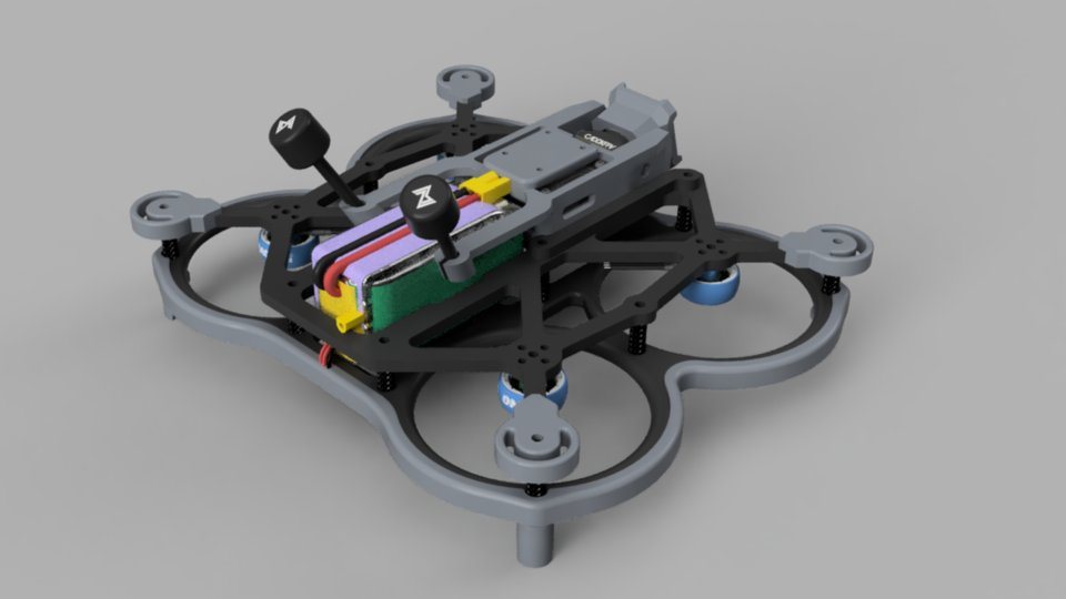 Quadco drone and catcher project